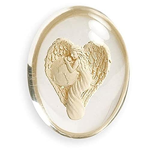 Ange de voyage Angelstar en pierre et verre multicolore - 2