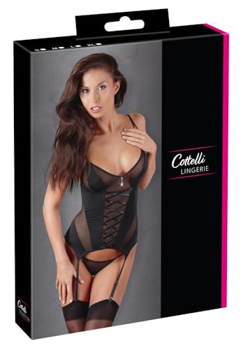 Jarretelles Set Cottelli Collection XL pour une nuit romantique chic