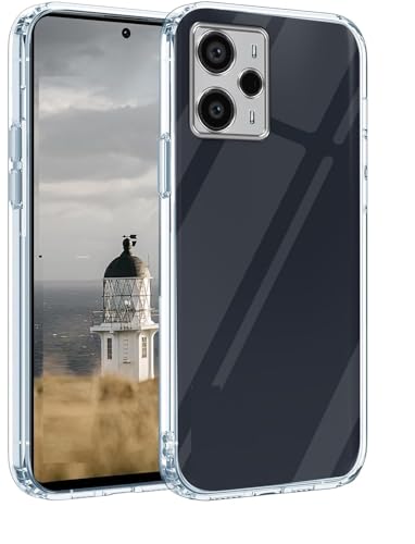 Image of COVERBLACK Flexible Rubber Case Back Cover for Compatible Model with Realme 14 (2025) - Transparent