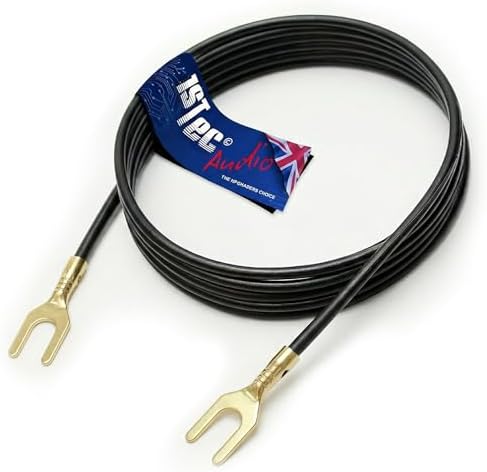 3m Turntable Record Player Earth Grounding Wire to Stop Feedback Humming or Buzzing Hum (3 Metre, Black)