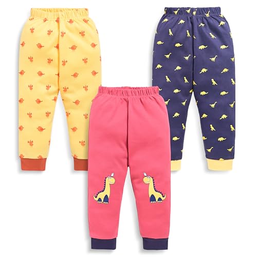 Image of LuvLap Baby Boys & Girls 100% Cotton Pyjama Pack of 3