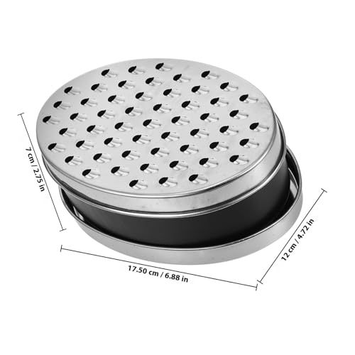 Set de ralladores ovalados FOMIYES con contenedor negro miniatura 2