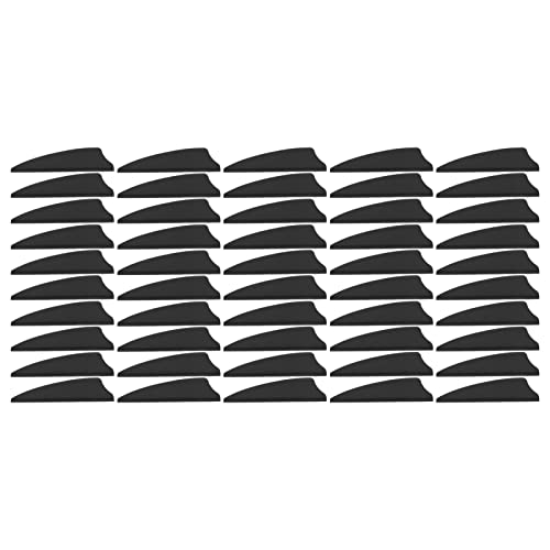 50 peças de plumas leves para flechas de plumas faça-você-mesmo penas para atividades ao ar livre e