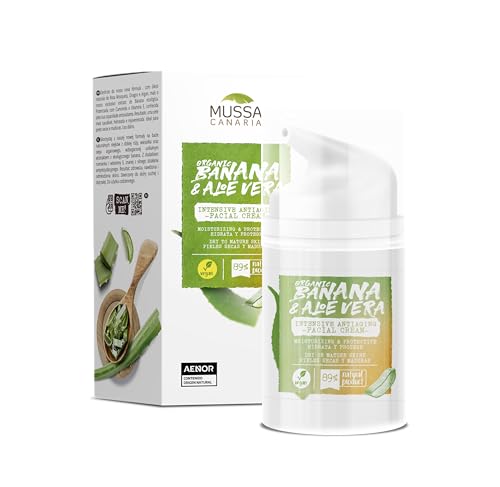 Mussa Canaria Crema Antiarrugas Vegana Noche para Pieles Maduras y Secas - 75 ml