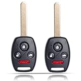 MechanMagic Key Fob Remote Replacement Fits for Accord 2003 2004 2005 2006 2007 FCC ID: OUCG8D-380H-A Keyless Entry Remote Control 35118-SDA-A11 46CHIP (Pack of 2)