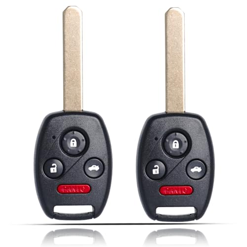 MechanMagic Key Fob Remote Replacement Fits for Accord 2003 2004 2005 2006 2007 FCC ID: OUCG8D-380H-A Keyless Entry Remote Control 35118-SDA-A11 46CHIP (Pack of 2)