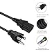 AC Power Cord Replacement for Thermaltake Smart 600W TMT-PSSPD0600NPCWUSW 700W PS-SPD-0700NPCWUS-W BM3 650W 500W TMT-PSSPD0500NPCWUSW GF1 850 2024 Power Supply C13 AC 8Ft Cable