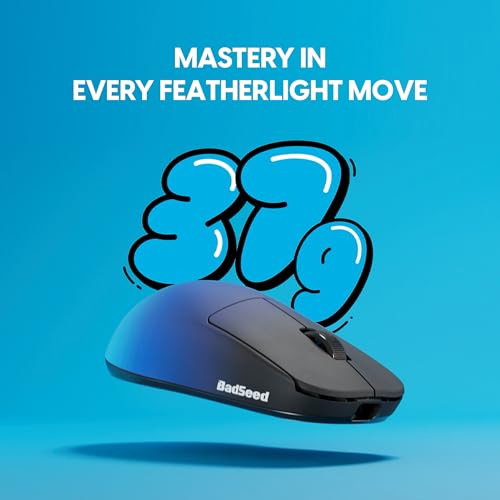 Image of Pulsar Gaming Gears X2H Crazylight Wireless Gaming Mouse, Ultra Lightweight 1.30 oz (37g), Optical Switch, 32000 DPI, 750 IPS, XS-1 Sensor, 8k Compatible (Mini, BadSeedTech Edition)