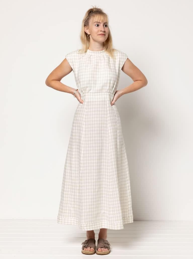 Style Arc Sewing Pattern - Trinnie Woven Dress (Sizes 18-30)