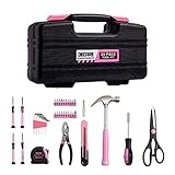 DeCare 39-Piece Tool Kit Tool Set - Household Hand Tool Kit Repair Tools Set with Portable Toolbox...