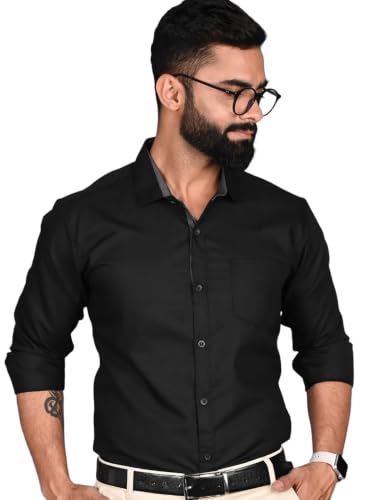 Image of Pinkmint Cotton Soild Combo Men Shirt Formmal Wear Office Wear Regular Fit Shirt