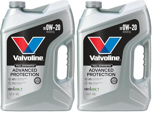 Image of Valvoline Full Synthetic Motor Oil, 0W-20 | 5 QT | Pack of 2 | Advanced