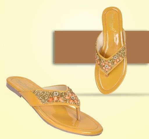 Image of Rehan Traders Stylish Women's Multicolor Flats Snadal| Comfortable, Lightweight, Anti Slip|SL 141