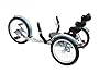 Mobo Cruiser Shift 3-Wheel Recumbent Bicycle Trike. Reversible Adult Tricycle Bike, blue , 20-Inch #1