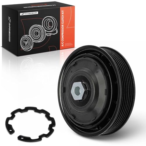 A-Premium Air Conditioner AC Compressor Pulley Compatible with Toyota Corolla 2011-2013, Matrix 2013, 1.8L