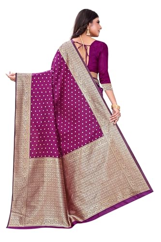 Image of Avantika Fashion Women's Kanjivaram Soft Silk Banarasi Sarees With Blouse Piece