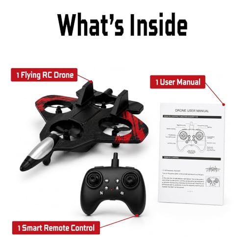 Image of PW Curious Jr. Remote Control RC Plane for Beginners, 360 Flip Hovering Stunt Fighter Jet Toy with Lights, Glider Combat Aircraft for Kids, Birthday /Return Gift for Boys & Girls