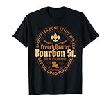 French Quarter Bourbon St New Orleans Souvenir Gift T-Shirt