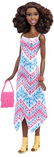 Barbie DTF08 - Bambola Fashionista e Moda - Ethnic...