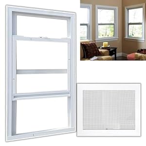 Yvykfzd Schiebefenster abschließbar 14x33in