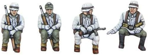 Miniatura 6 de Warlord Games German Army Sd.Kfz 251/1 ausf D Hanomag halftrack - 1:56 / 1.102 in - Modelo de vehículo a escala de plástico para Bolt Action