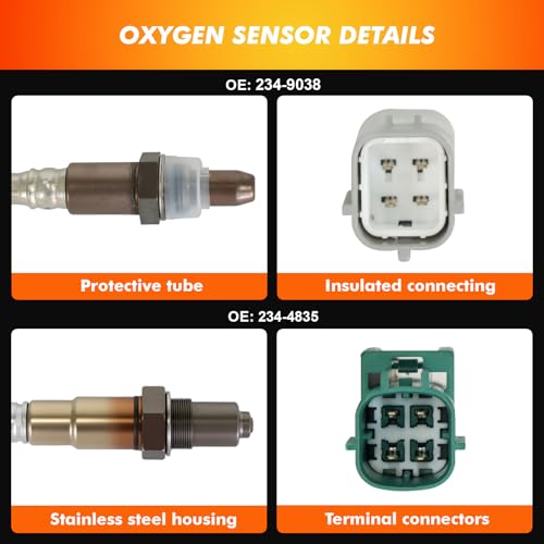 Sensores de Oxígeno para Nissan Armada y Infiniti QX56 V8 miniatura 5