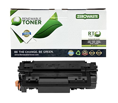 Renewable Toner Compatible Toner Cartridge Replacement for HP Q6511A 11A Laser Printers 2420 2430 Renewable Toner Compatible Toner Cartridge Replacement for HP Q6511A 11A Laser Printers 2420 2430