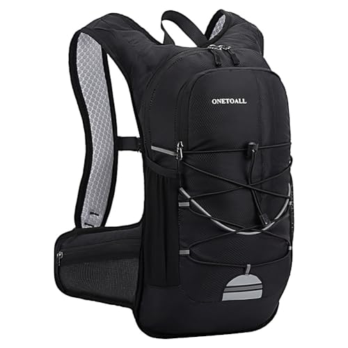 ONETOALL Mochila para Ciclismo, Mochila para Bicicleta, Mochila Ultraligera&Deportiva para MTB Camping y Montañismo al Aire Libre