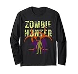 Photo Gallery zombie hunter spaventoso orrore halloween costume tee maglia a manica Photo Gallery zombie hunter spaventoso orrore halloween costume tee maglia a manica