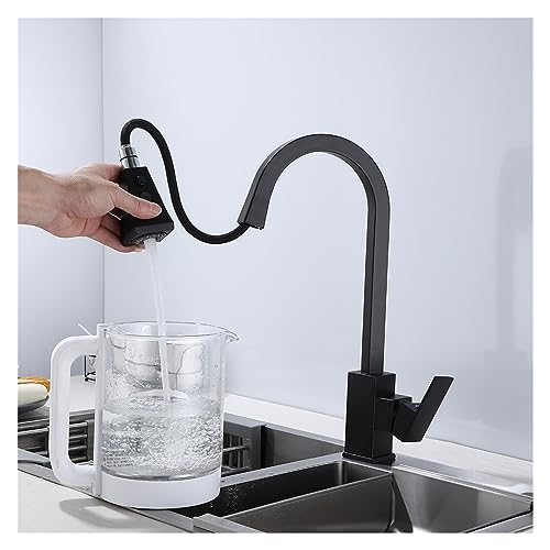 Robinet de cuisine acier inoxydable 304 design carré luxe - 4
