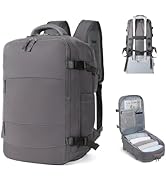 TANTOMI Handbagage Rugzak, Handbagage, Vliegtuig, 43 X 30 20 Reisrugzak Zakelijke Cabinbag Laptoptas Meerdaags Design Geschikt Met Schoenenvak Beige B 2562473015