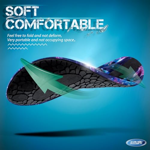 Image of SIMARI Water Shoes for Women Men Swim Aqua Socks Beach Pool Essentials Barefoot Surf River Boat Kayak Sea Yoga Sand Exercise Sport Accessories Breathable Quick-Dry Adult Youth Kid Size SWS001