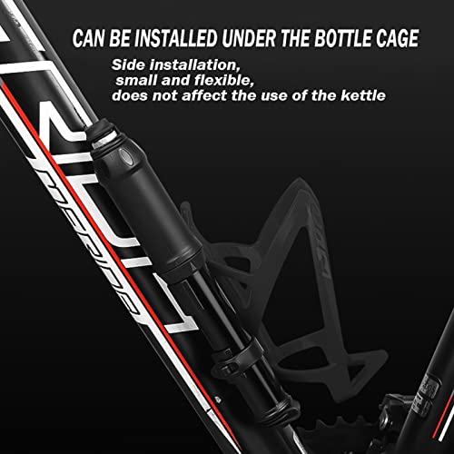 Gonfleur de vélo de route et mini pompe VTT universelle à valve réversible - 5