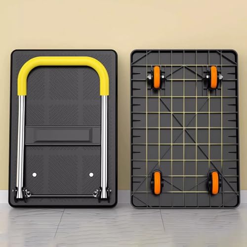 Carretilla plegable de plataforma con ruedas silenciosas miniatura 5