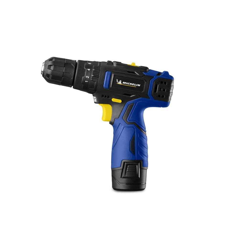 Parafusadeira e Furadeira com Impacto 12V 2 Baterias + Maleta
