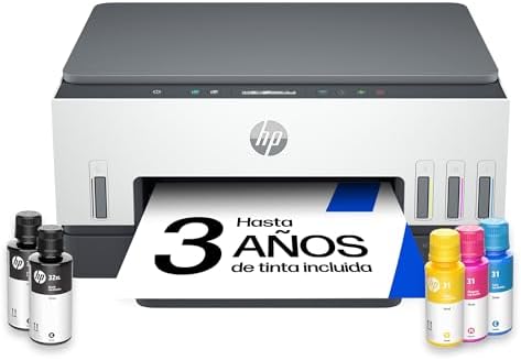 HP Smart Tank 6005, Impresora A4 Multifunción a Color, Inyección ...
