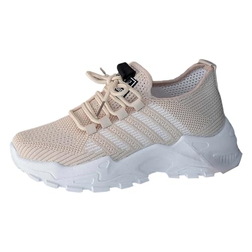 Chaussures de sport à enfiler femme kaki taille 42 idéales pour le running urbain