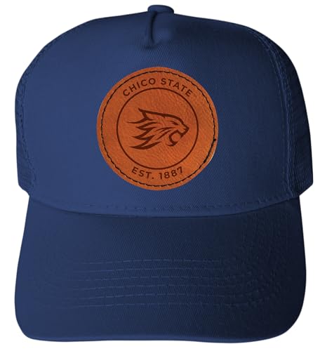 Gorra Trucker Unisex con Parche de Cuero Grabado miniatura 1