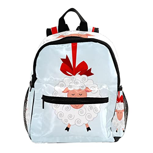 Sac à dos pour garçons et filles motif pingouin de Noël idéal pour l'école