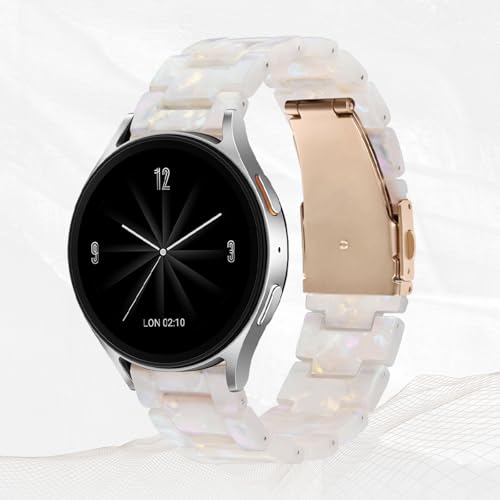 Correa de resina para reloj, ligera 20/22mm, unisex miniatura 1