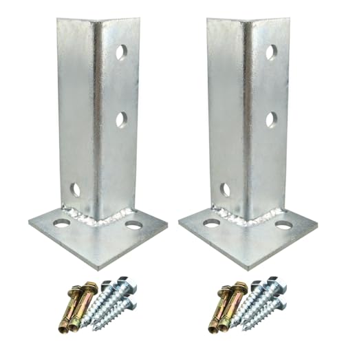Soporte de base de poste para porche de madera y zonas de jardín de exterior 1