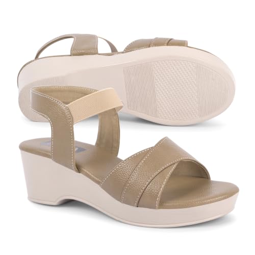 Image of Women Girls Fashion Wedge Heel Sandals (SD1501)