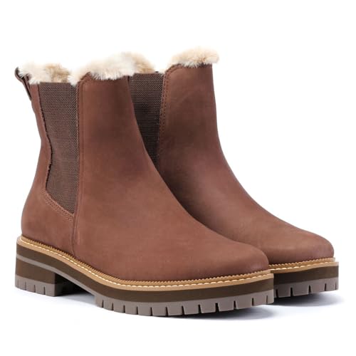 Bottes en nubuck marron TOMS Bennet femme 40 chaussures montantes cuir automne hivers