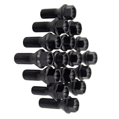 Tornillos para llantas M12x1,5 negros evitan óxido en pernos rueda coche para Z3 Z4 Z8 OE 36136781150