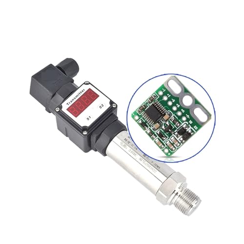 Transmetteur de pression haute précision à écran LED et sortie 0-10V stable - 4