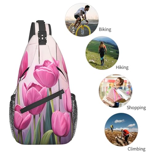 Morrales tipo bandolera unisex para viaje 15.3x7.2x3.5 pulgadas miniatura 6