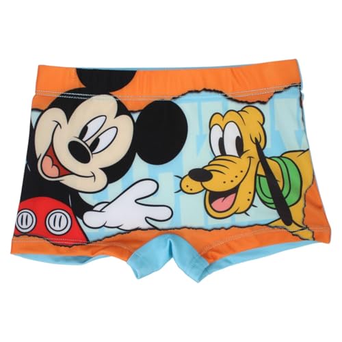 Mickey, Maillot de Bain, Garçon, Enfant (3 à 8 Ans), Slip de Bain, Boxer de Bain, Short de Bain, Une pièce, Piscine, Plage, Baignade, été, modèle DIS MFB...