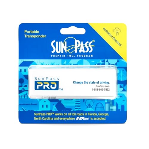 Sunpass Pro Sun Pass Transponder Toll Program - Florida and 23 Other States!