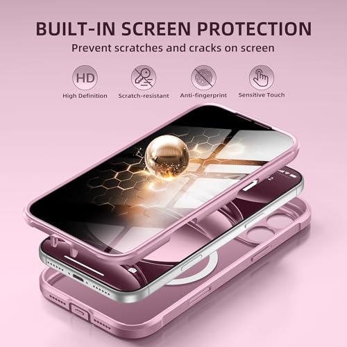 Coque iPhone 17 Pro Max anti-espion et antichoc intégrale compatible MagSafe
