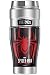 MARVEL - Spider-Man Miles Morales Geometric Logo THERMOS STAINLESS KING Stainless Steel Travel Tumbler, Vacuum insulated & Double Wall, 16oz